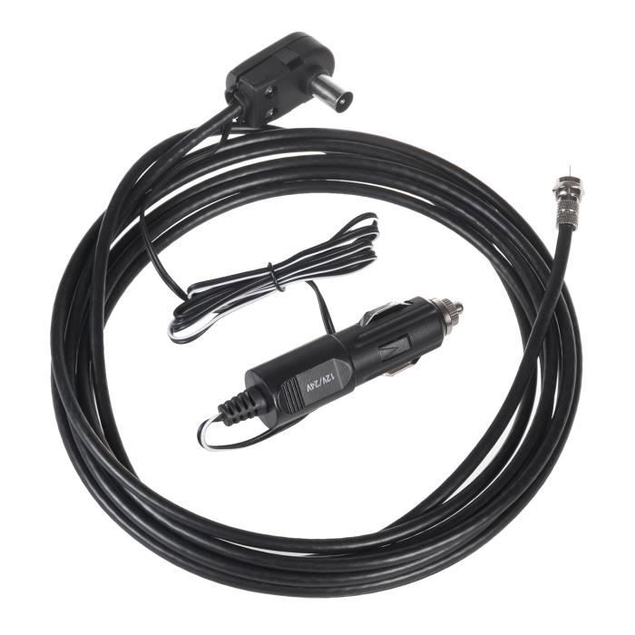 Antenne - Maclean - MCTV-945 - Omnidirectionnelle - 12/24V - Base Magnétique - Amplificateur Intégré