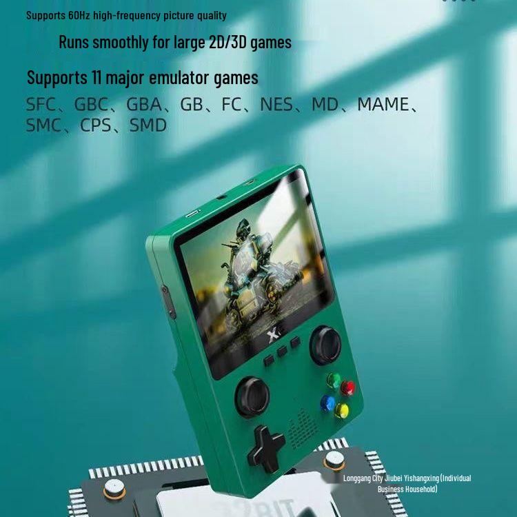 X6 Retro Arcade Handheld Console: 32GB, Multifunctional, Classic GBA & Pokemon Games