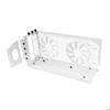 Support for Graphics Cards Mars Gaming MCA-GCV Magnetic Base 3 GPU Slots 2x PCI Brackets White