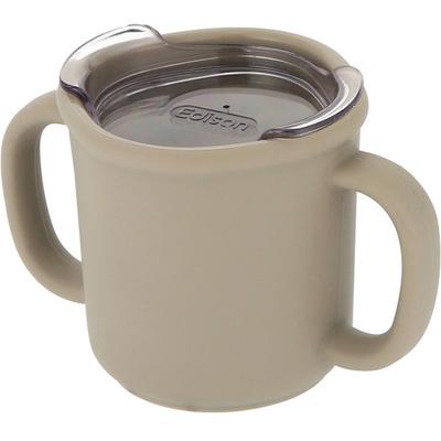 Edison premium silikon träningskopp 200ml, beige, 1 st, populära koreanska föräldraartiklar