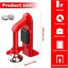 Aluminum Alloy Door Stopper With Alarm For Rental Apartments And Single Living Security