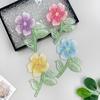Exquisite Multi-Colored Beaded Sequins Embroidered Flower Clothing Top Dress T-Shirt Decorative Cloth Sticker Accessories