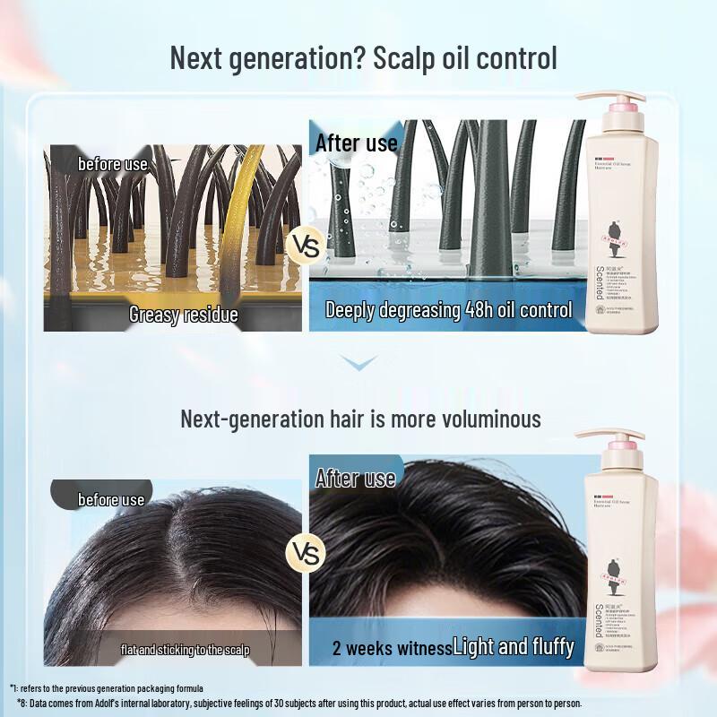 Adoufu Anti-Dandruff Gentle Shampoo & Conditioner Set