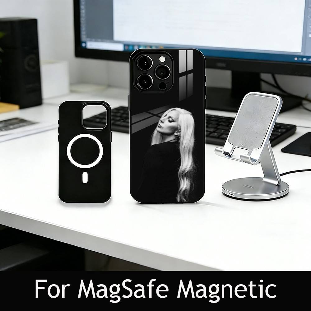 G-Gaga L-L Phone Case For iPhone17,16,15,14,13,12,11 Plus,Pro Magnetic with Magsafe Wireless Charging