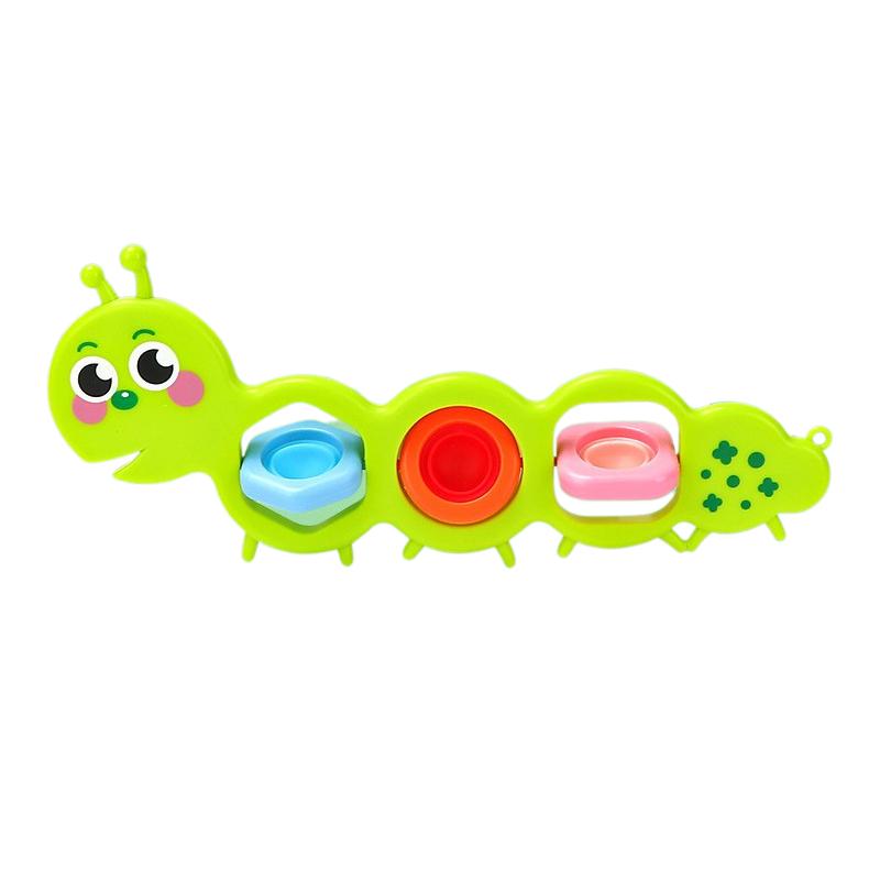 

Автобус Портативная Форма Мини Всплывающий Пузырь Непоседа Игрушка Силикон Нажми Снятие Стресса Ребенок Caterpillar