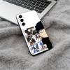 M-Mob -Psycho -100 Black Soft Silicone Phone Case for Samsung Galaxy A73, A71, A72, A70, A53, A52, A51