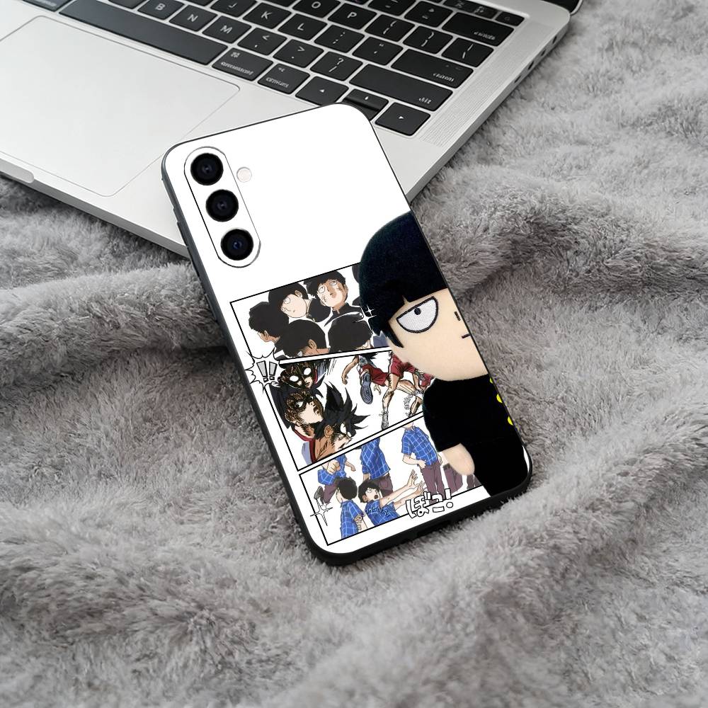 

M-Mob -Psycho -100 Черный Мягкий Силиконовый Чехол для Телефона для Samsung Galaxy A73, A71, A72, A70, A53, A52, A51 Samsung a12