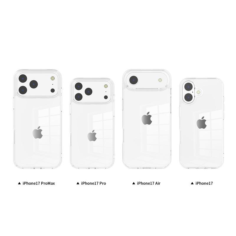 Manufacturer applicable iphone15/16plus transparent mobile phone case apple 17pro max mobile phone case