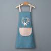 Vodotěsná roztomilá zástěra na vaření v japonském stylu – stíratelná a odolná vůči oleji pro ženy