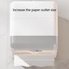 Bathroom Tissue Storage Box Large Capacity Plastic Waterproofed Design Wall Mounted For Bathrooms