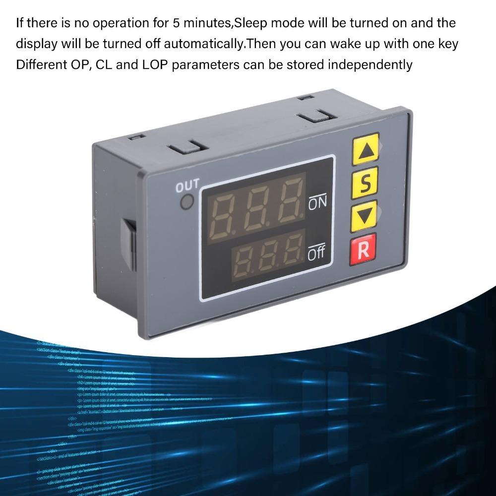 T3231 Time Relay Module OP CL LOP Time Relay Switch Time Delay Relay  ON-Off Control