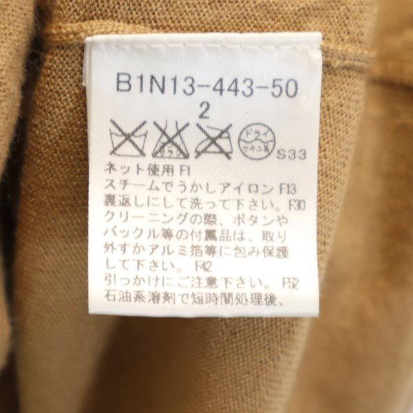 BURBERRY Sanyo Shokai wool, silk, cashmere blend Long sleeve knit cardigan Women Used