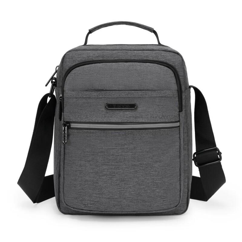 Hengyuanxiang Men s Multi-compartment Crossbody Shoulder Bag