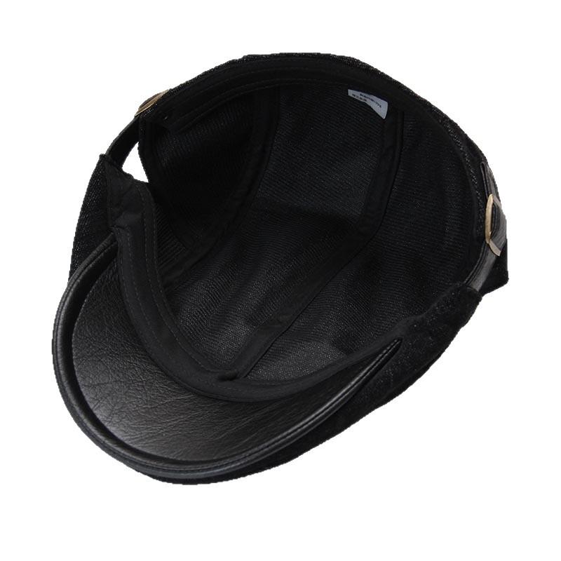 Autumn and Winter Versatile Boys and Girls Forward Hat Retro British Adjustable Rear Buckle Shows Face Small Outdoor Street Shooting Newsboy Hat