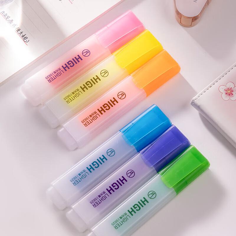 Deli 6-Color Highlighter Set