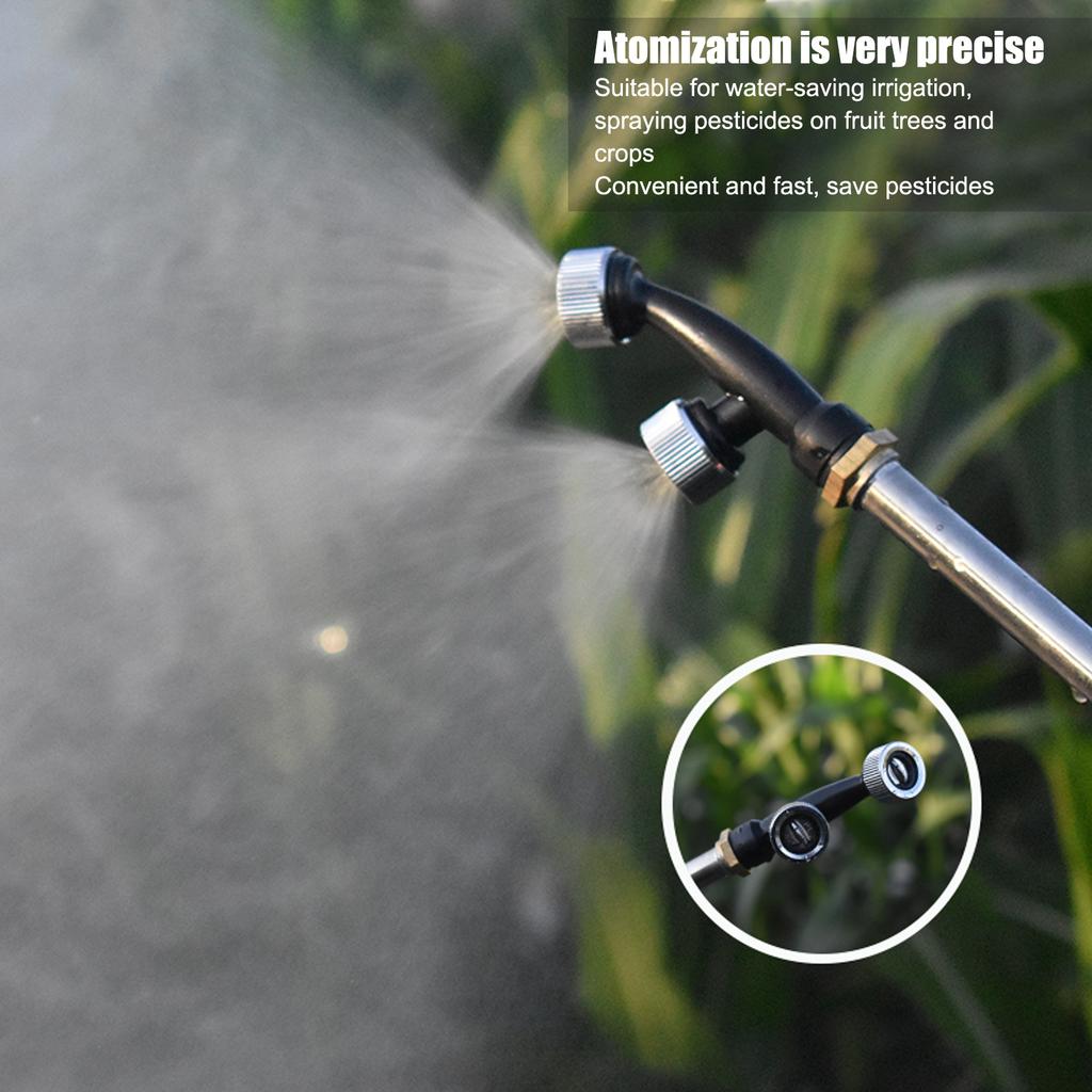 G1/2in DN15 Irrigation Sprinkler 1.9cm Female Thread Garden Lawn Pesticide Atomizing Tool for Garden Courtyard Greenhouse