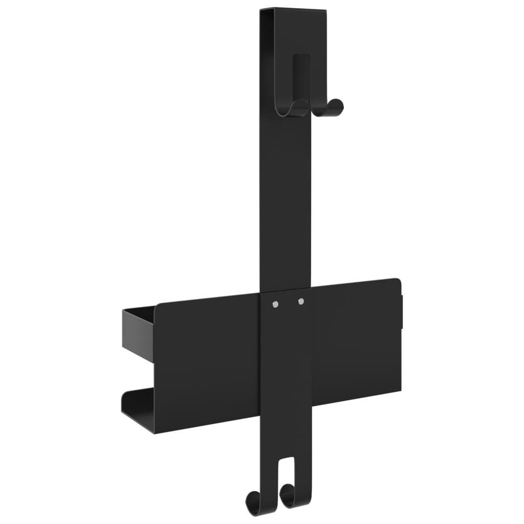 Hanging Shower Caddy Matte Black Brushed Stainless Steel 304