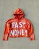 New letter 3d printing sweater letter loose hooded men's and women's coats multi-color optional trend