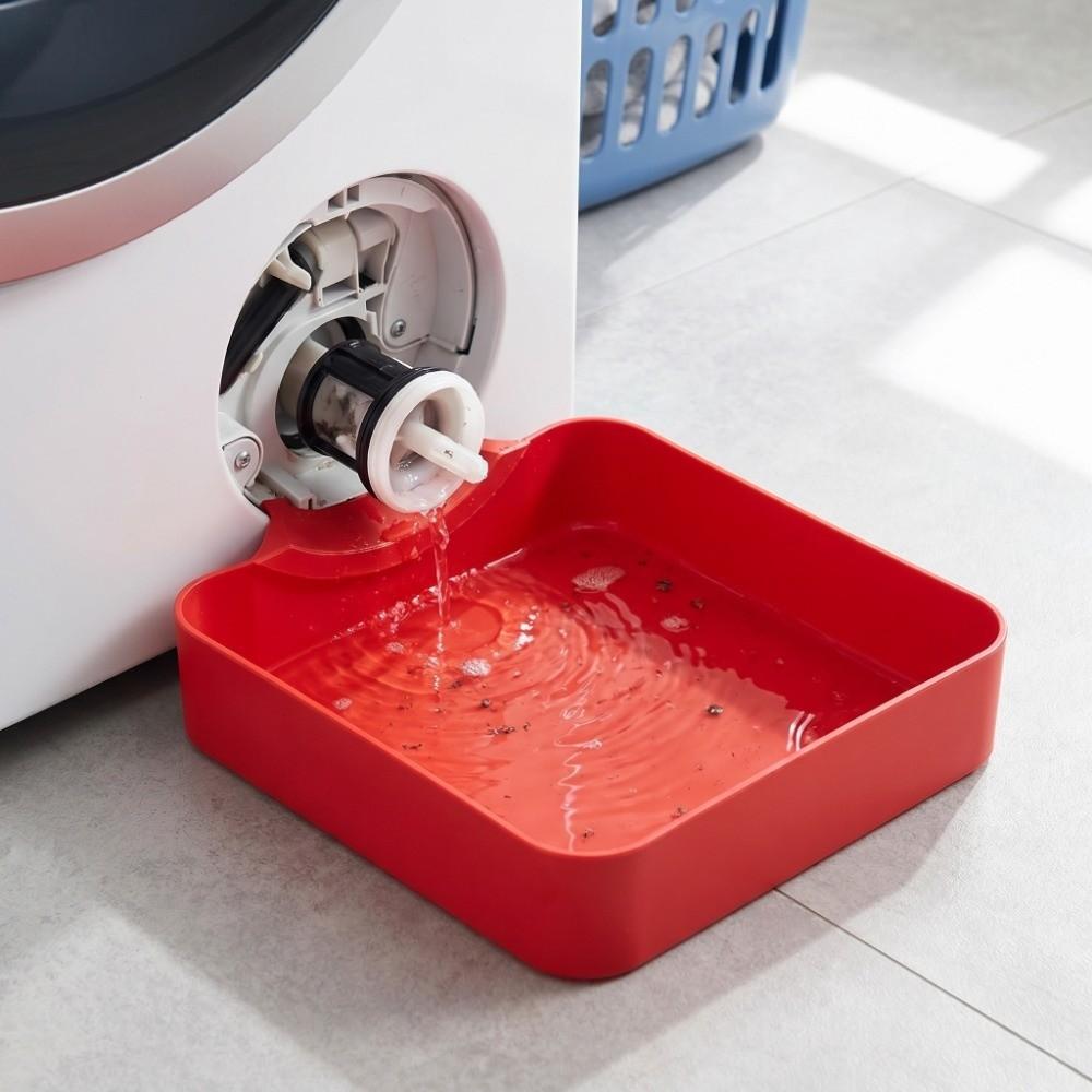 3D Printed Washing Machine Drainage Tray Washing Machine Drain Pan Drip Tray Cleaning