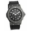 HYAKUICHI 101 Watch 100m Water Resistant Chronograph Date Display Rubber Strap Black Men's