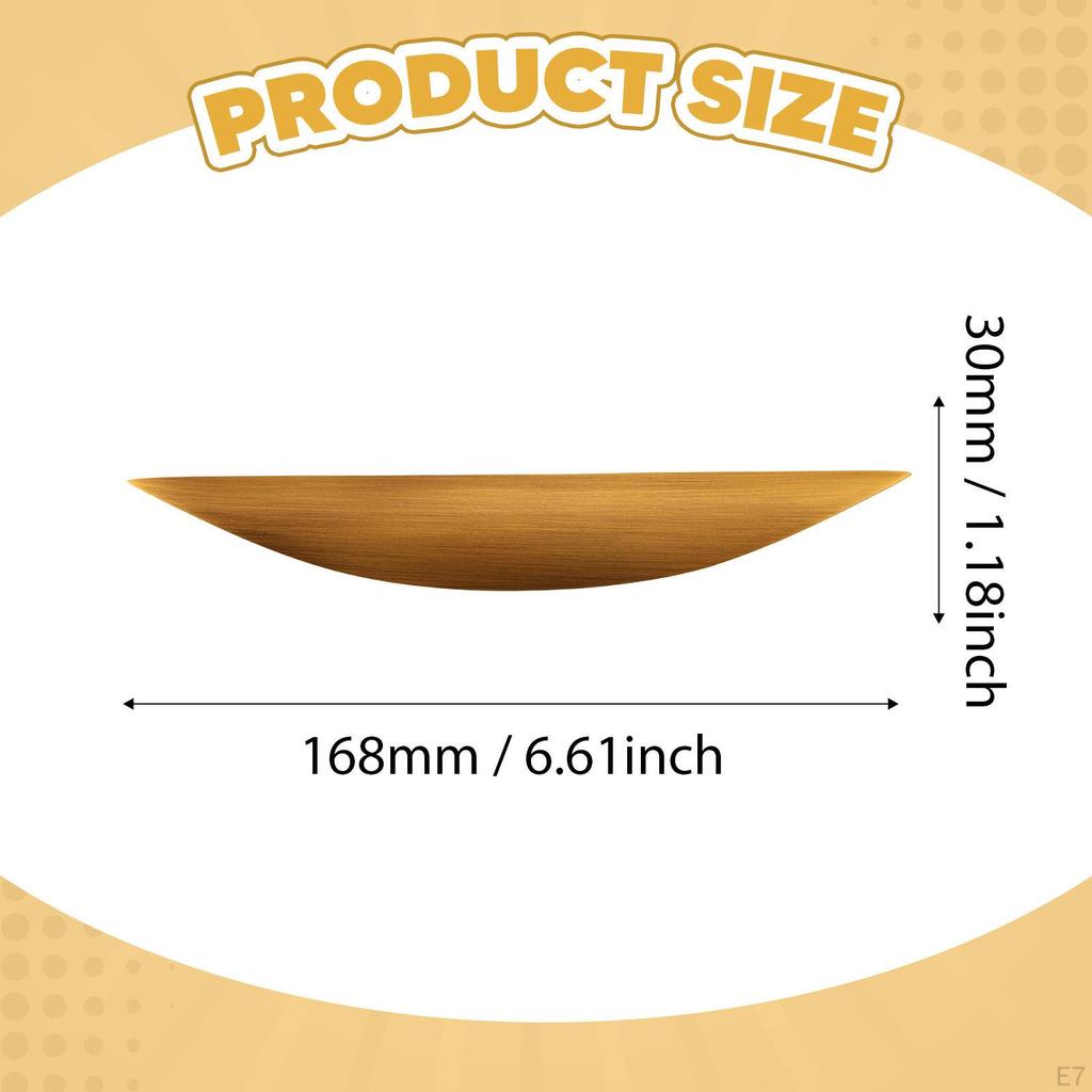 Schrankgriff Messing Einfache Installation Blatt Schubladengriffe Beschläge für Schrank Küche
