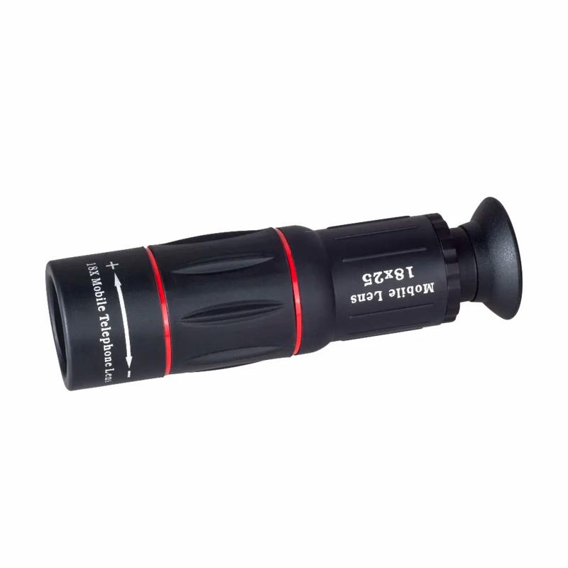 Lente Teleobiettivo per Cellulare 18/28/36X Telescopio Monoculare ad Alta Potenza HD Collegabile Esternamente Parti per Fotografia da Cellulare