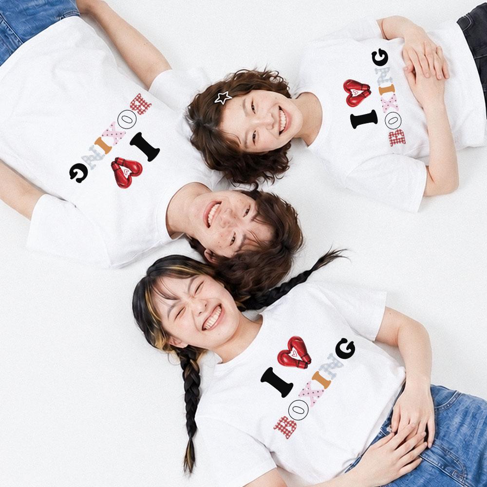 Wideusseom Love Format I Love Boxing T-Shirt (Type A)