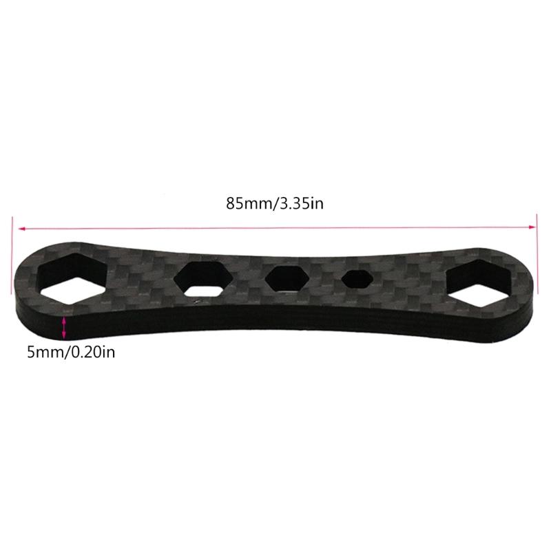 Drum Wheel Water Drop Wheel Baitcast Reel Carbon Fiber Wrench 4/6/8/10/11mm