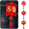 Elegant Non-woven Fabric Lantern Spring Festival Decoration For New Year And Chinese Lantern Festival