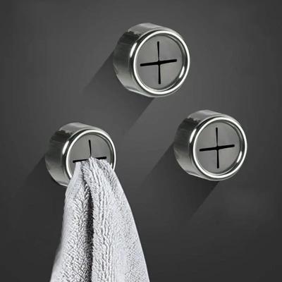 Estantes de Almacenamiento para Toallas de Cocina Colgador Organizador de Trapos Baño Cocina Gancho de Almacenamiento para Paños de Cocina Mini Gancho Adhesivo de Almacenamiento