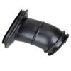 Motorcycle Black Rubber Air Filter Connector Adapter With Spring Clamp Fit For CG125 Accessories