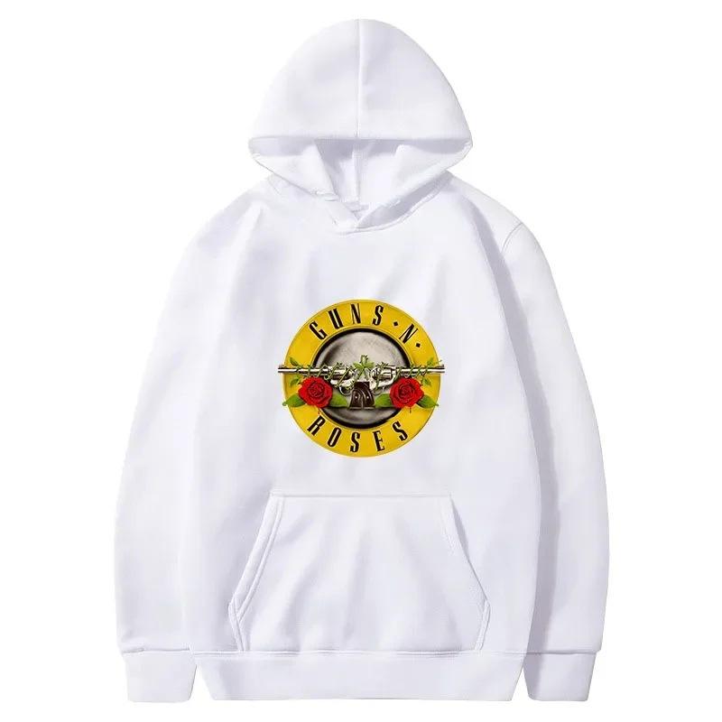 Printed hoodie rock band men's and women's hip-hop music costumes