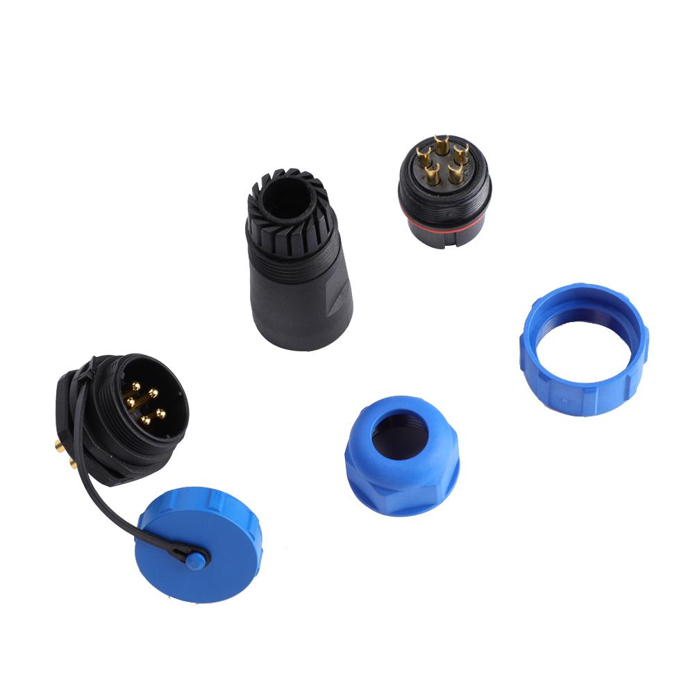 IP68 SP21 2Pin 3Pin 4Pin 5Pin 6Pin 7Pin 9Pin Waterproof Aviation Plug Socket Connector
