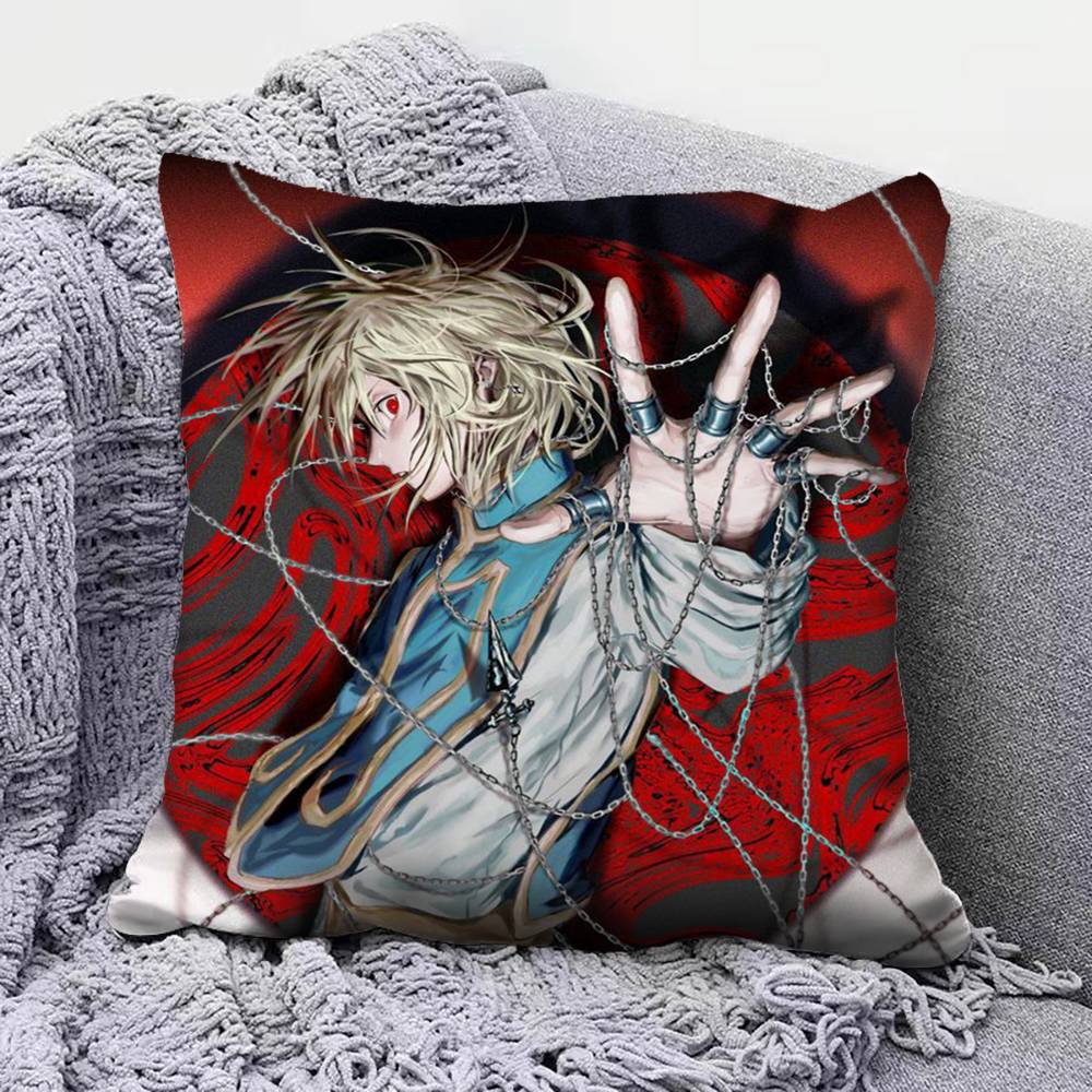 Curarpikt Hunter X Hunter HXH  Pillow Covers Home Sofa Cushion Covers and Aecorative Custom