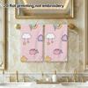 Unicorn Cat Pattern Bath Towel, Cute Absorbent Daily Use Towel