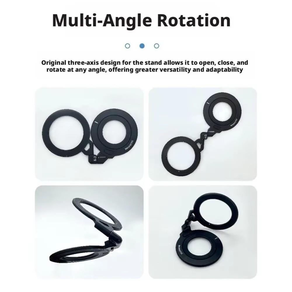 Multi Angle Magnetic Phone Ring Holder 360 Rotating Magnetic Ring Phone Bracket Universal