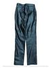 Pantaloni Uomo di Qualità Indossare Eleganti Neri Cargo Vera Pelle di Agnello Pista Alti