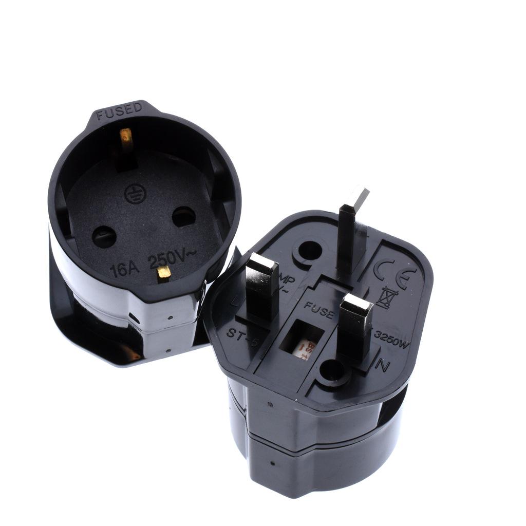 

ST-5 Conversion Plug: German/French to UK 16A Grounded BS1363