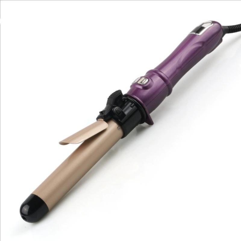 Rizador de pelo automático giratorio profesional herramienta de peinado ondas naturales sin dañar