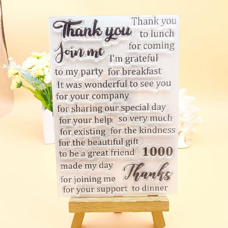 Photo Album Craft Silicone Clear Stamps Spring Flower Transparent Gnomes Stamps