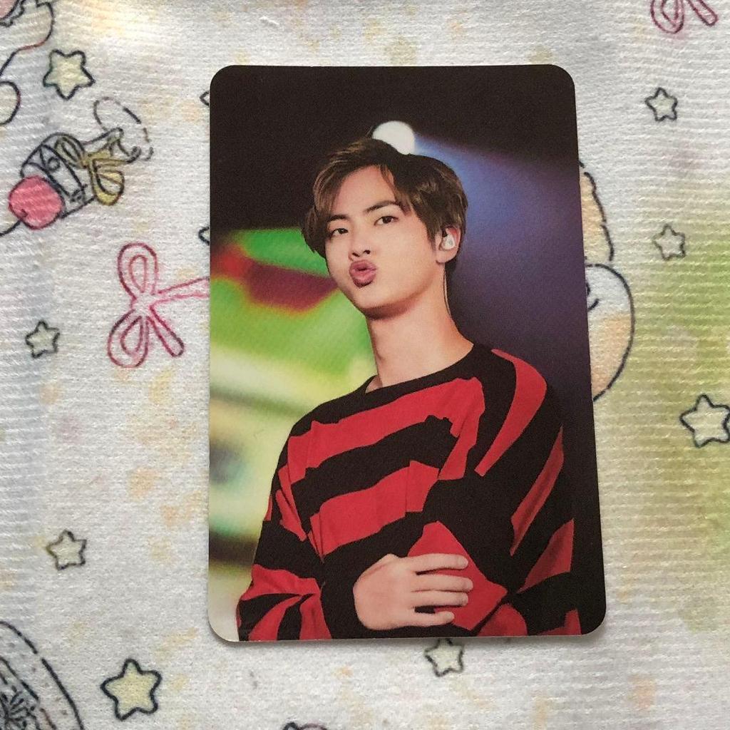 [USED] BTS Reaching You Jin DVD FANMEETING Trading Card