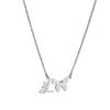 Stainless Steel Non-fading Women's Trendy Butterfly Letter Necklace