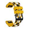 22 26mm Quick Fit Watchbands For Garmin Fenix 6 6X Pro 7 7X 5X 5 Plus 3HR Silicone Easyfit Wrist Band Football Pattern Strap
