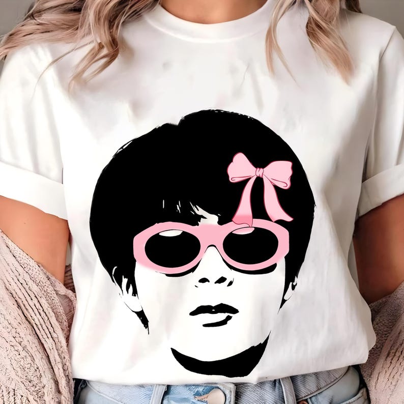 Moda Verano 2026 Camiseta de Moda Tendencia Hombres Mujeres Top Vintage Camiseta Jin Seokjin Camisa Estética Linda Atuendo de Concierto Kpop para Chica ARMY Regalo