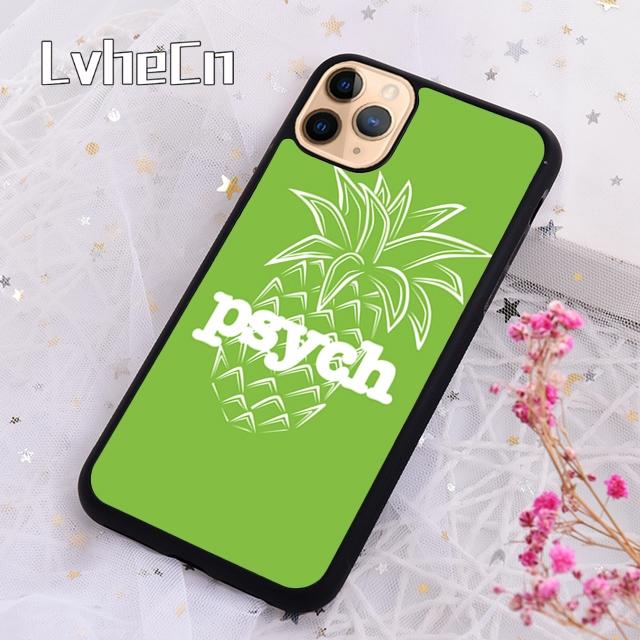 Psych Ananas Handyhülle Cover Für iPhone 17 Air 14 15 16 16e 13 12 Max Abdeckung Für Apple 11 Pro Max Plus
