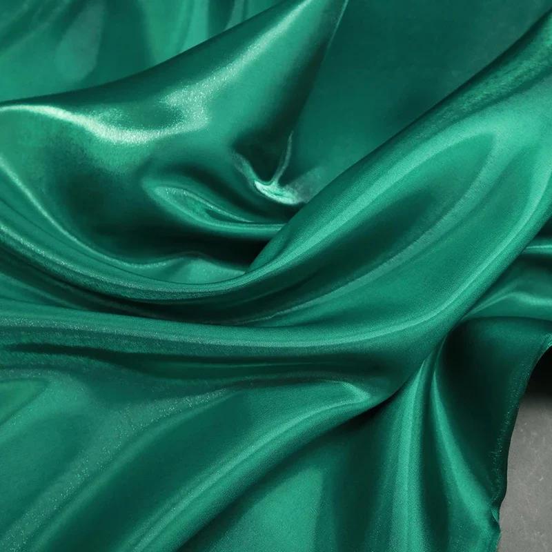 100x150 ס"מ רקע משי פילגש שיפוע חתונה שמלת Hanfu בד פנטזיה נוצץ זכוכית משי סאטן מפת שולחן