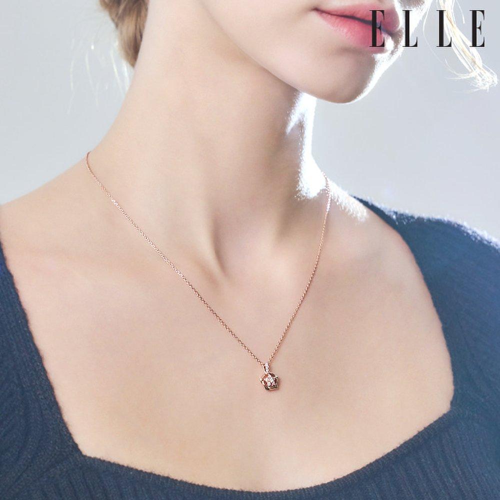 ELLE Penny Flower Necklace Elbrnn173