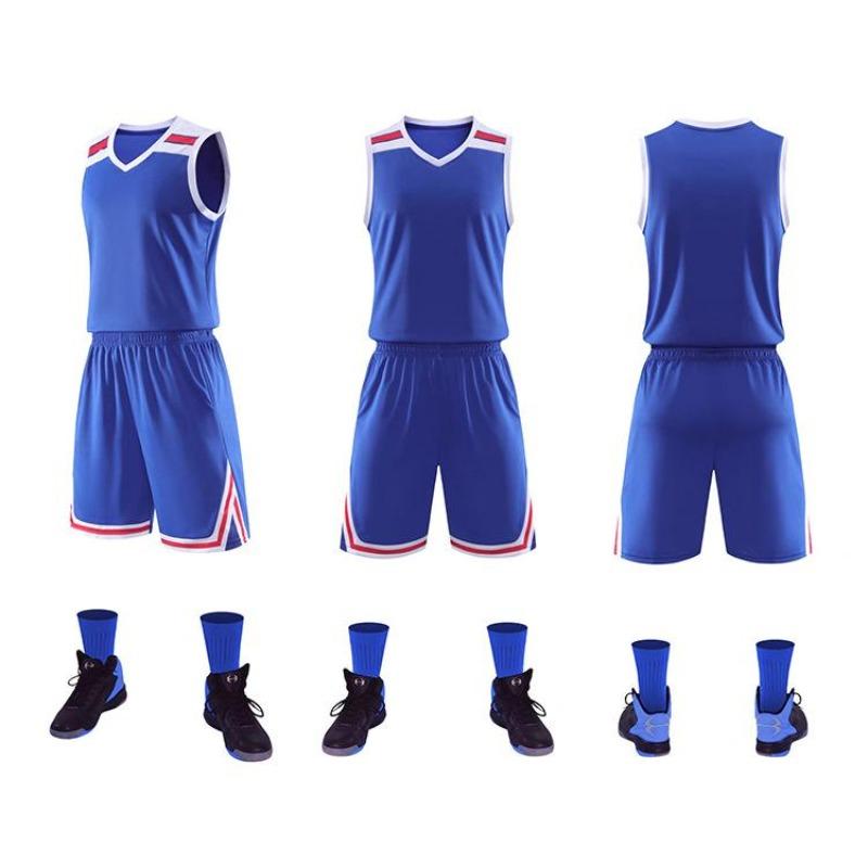 Tuta da Basket, Tuta Sportiva da Allenamento per Partite, Gilet, Maglia da Uomo Adulto Bambino, Traspirante Estiva da Donna