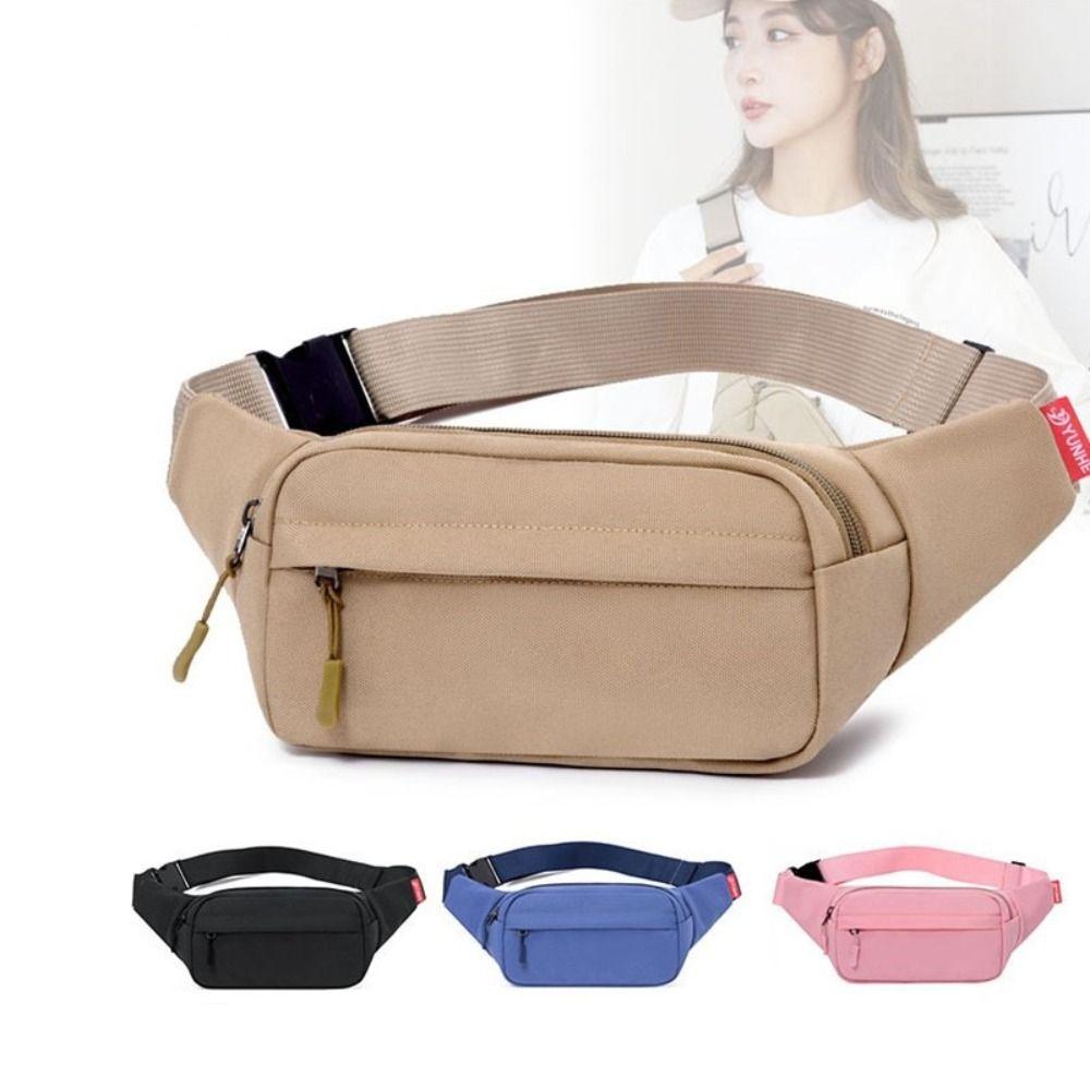 Large Capacity Phone Belt Bag Single Shoulder Sports Crossbody Bag Men Waist Bag  Travel Phone Bag