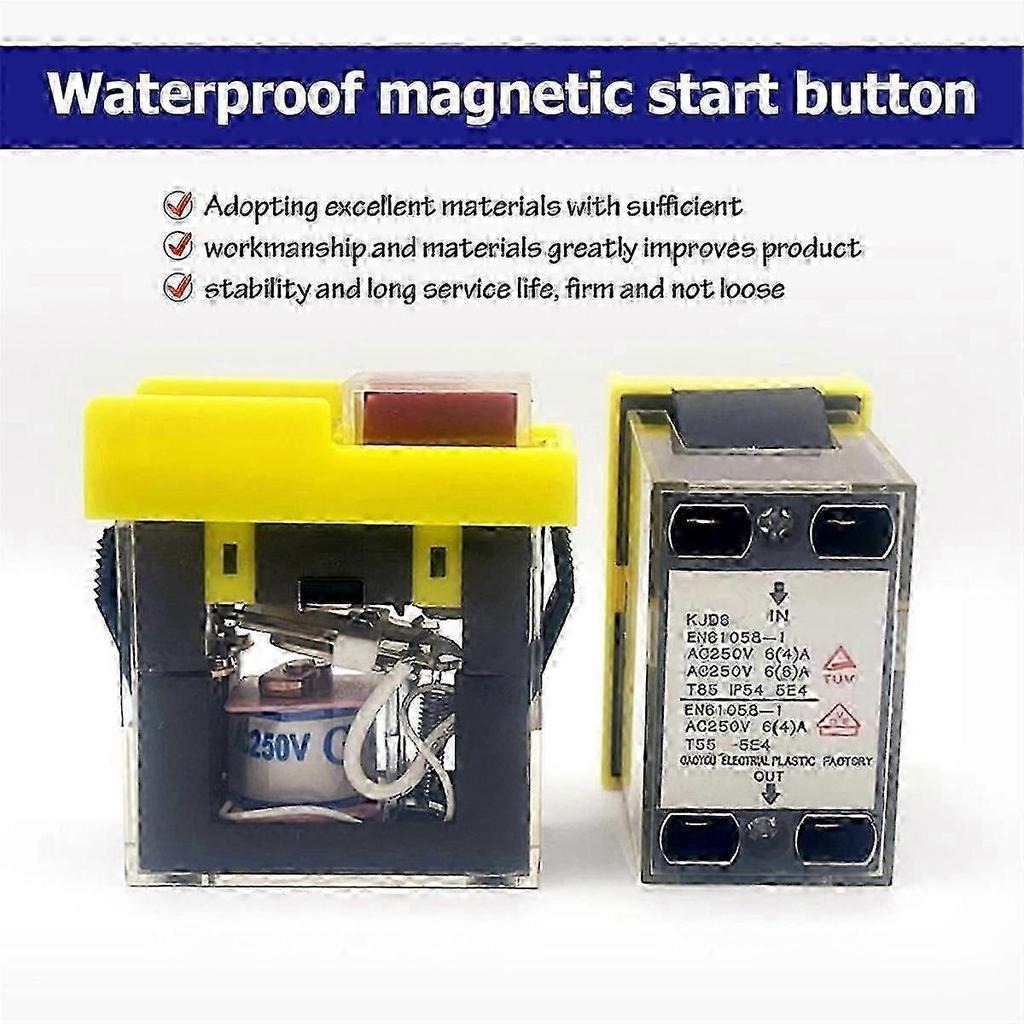 Kjd6 5E4 250V 6A Universalsicherheitsschalter: Elektromagnetische Wasserdichte Edition 1128